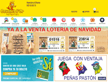 Tablet Screenshot of loteriacavalletdor.com